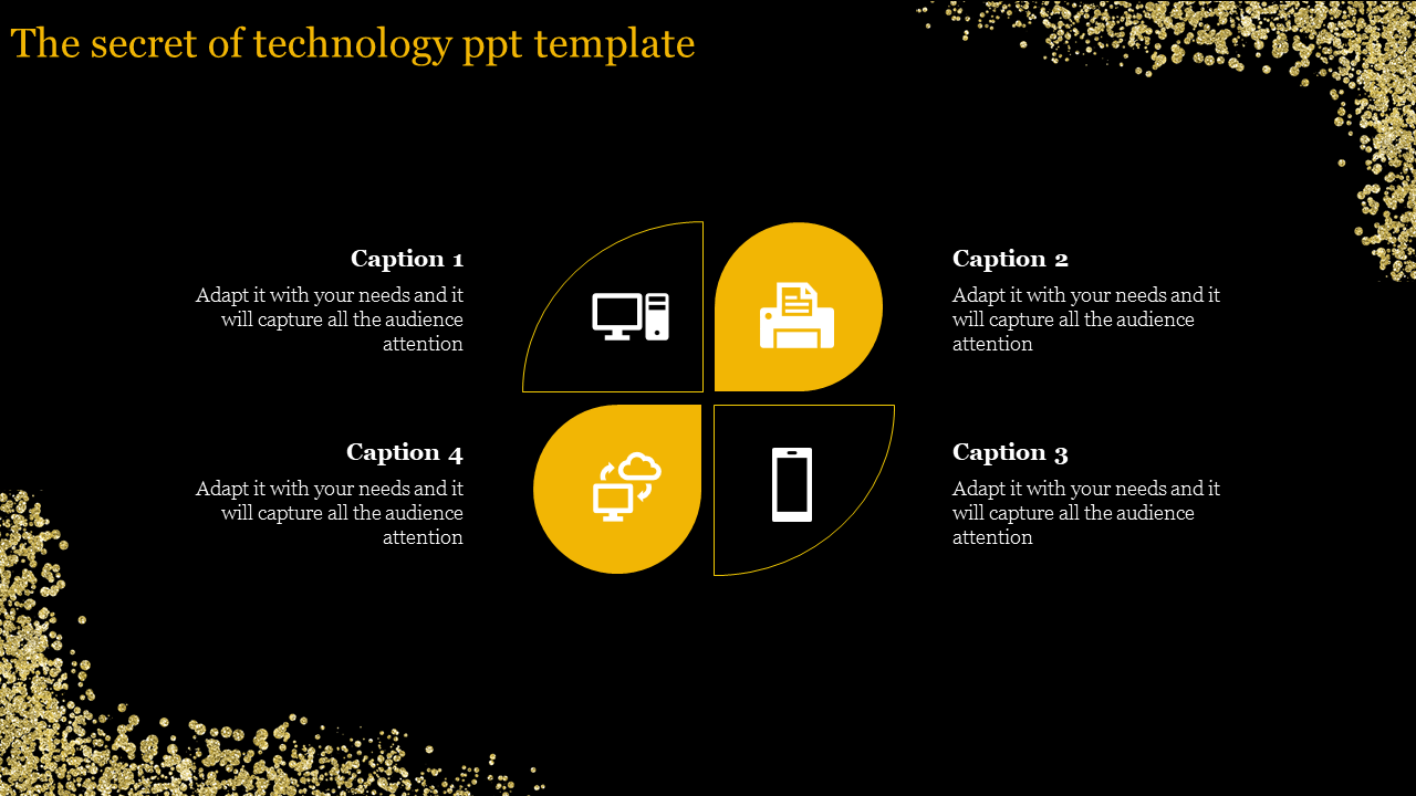 technology ppt template-The secret of technology ppt template
